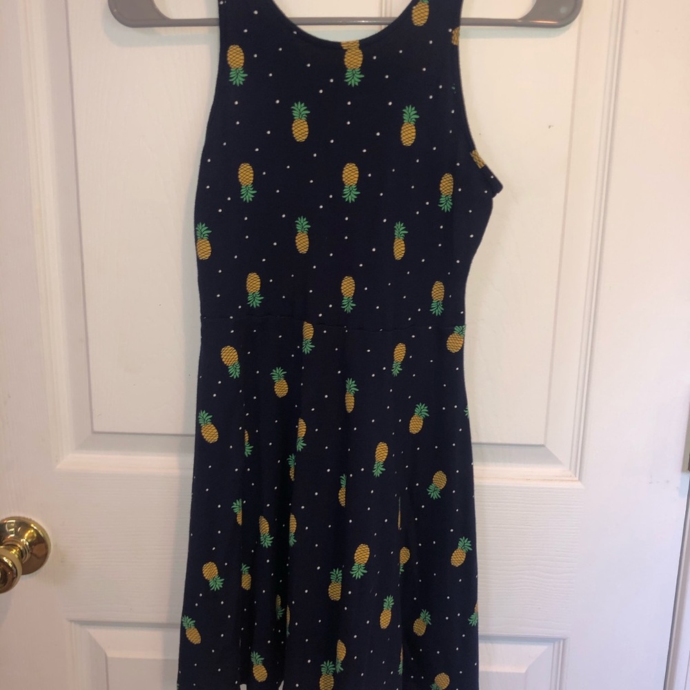 Girls pineapple dress